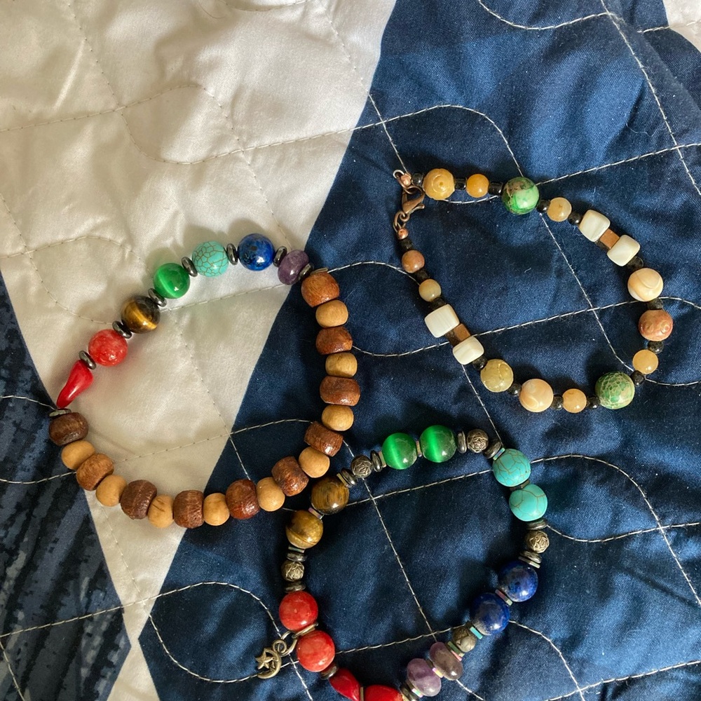 Vibrant Beaded 3 Bracelet Collection